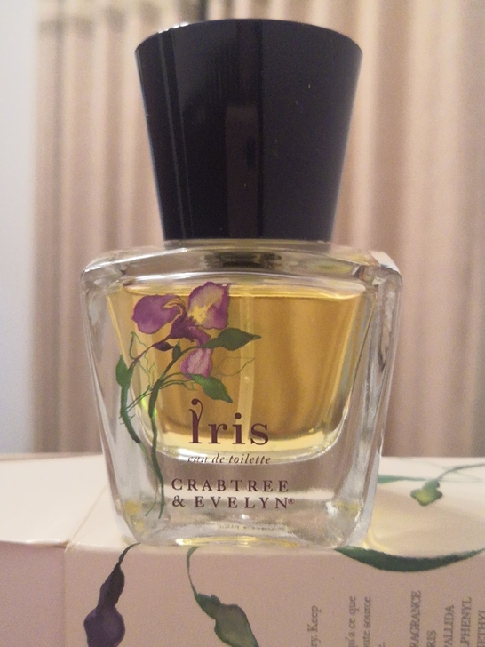 瑰柏翠鸢尾花香水30ml，全新未使用有气柱...