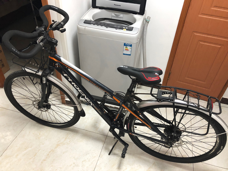 凤凰旅行车，整车铝架，前3后8，24速，7...