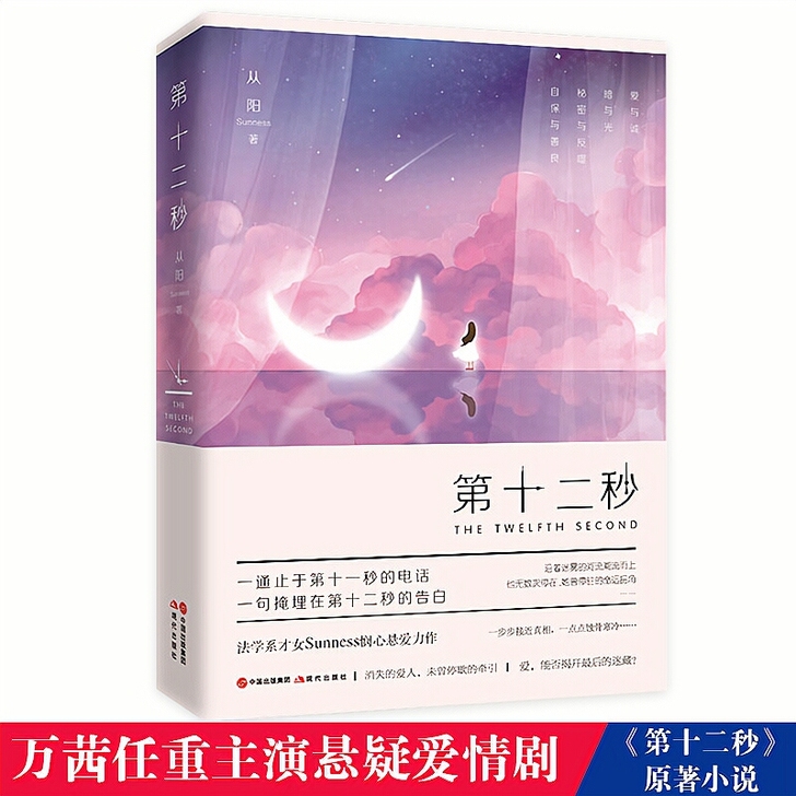 第十二秒 万茜任重主演悬爱剧原著小说 畅销...