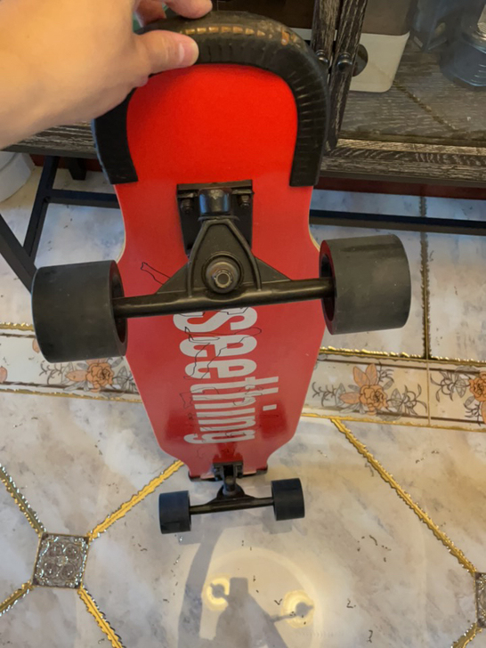 加拿大 枫木 滑板 划过两三次