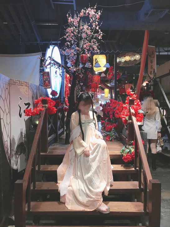 【正品拍下极速发货】重回汉唐汉服女 花朝月...