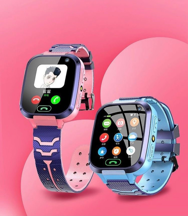 小天才儿童手表定位学生防水通男女智能手环手...