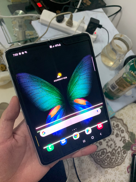 三星fold f9000美版单卡全网通4g...