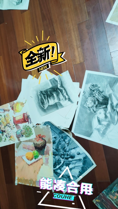 素描色彩静物默写，写生，临摹作品出售