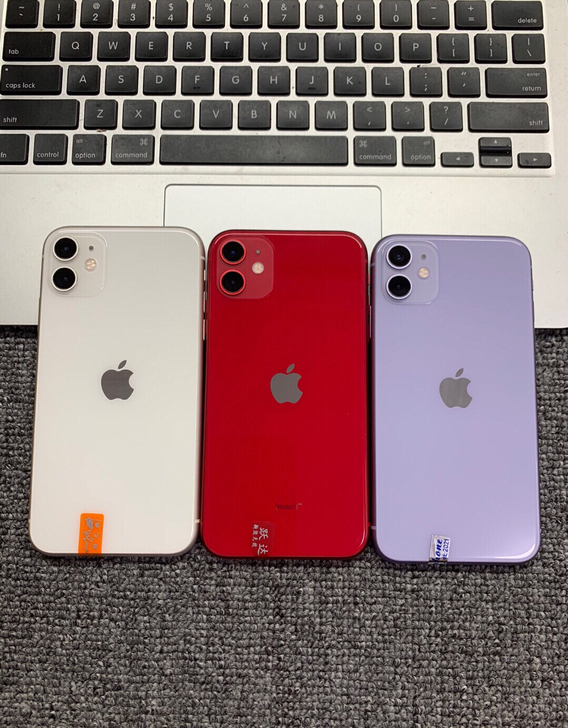 二手 iPhone11紫色 苹果11 白色...