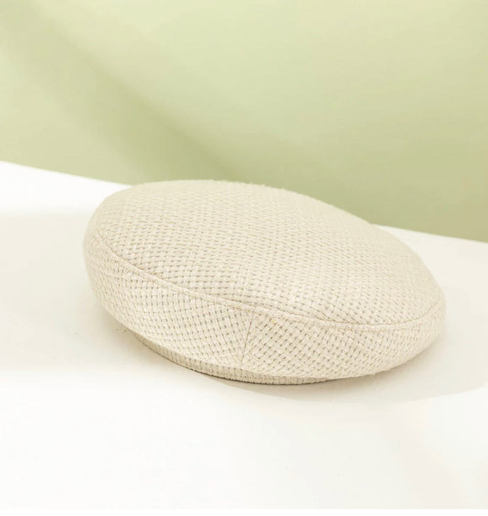 茵曼 新款韩版小清新平顶贝雷帽日系百搭in...