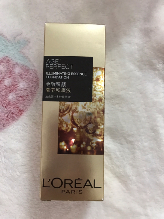 全新专柜版 欧莱雅最高端系列金致臻颜粉底液...