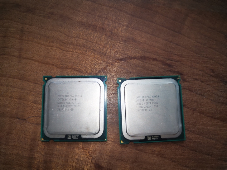 x5450 cpu办公电脑拆下来的！便宜处...
