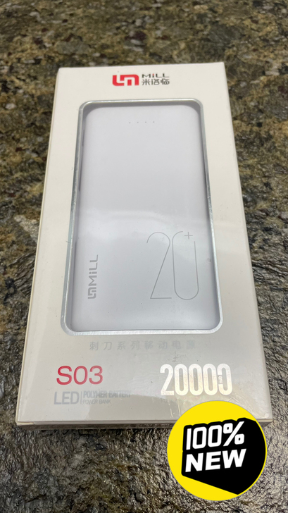 全新移动电源20000毫安，60块钱