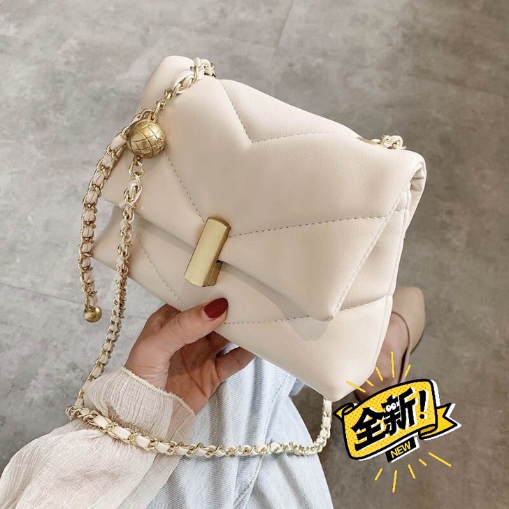 洋气女士小包包2021新款潮夏季时尚链条斜...