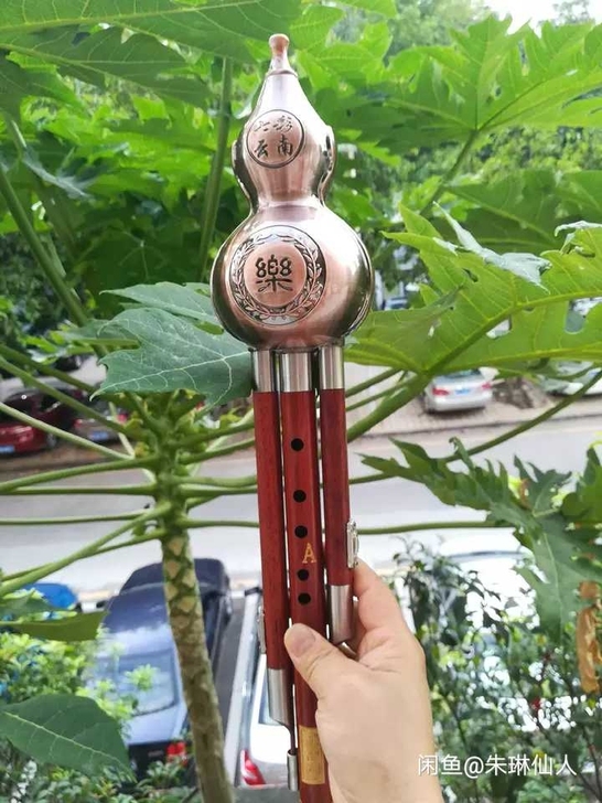 九成新葫芦丝A调 演奏乐器 初学入门 成人...