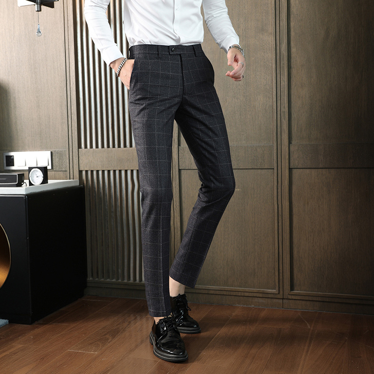 男士潮流韩版商务正装裤子