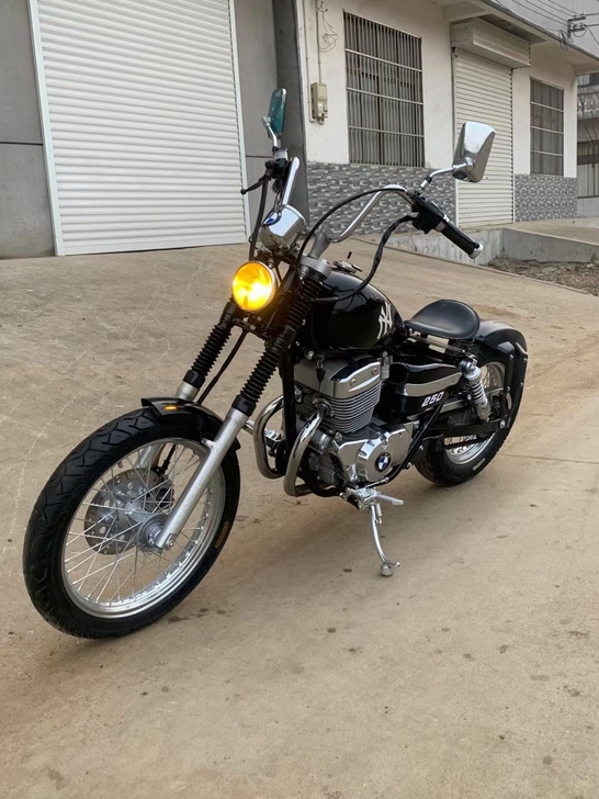 vip订制最新款哈雷复古到货 二手摩托车高...