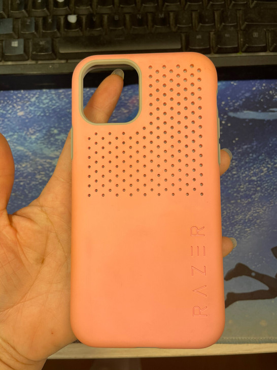 雷蛇 iPhone11pro粉晶色保护壳