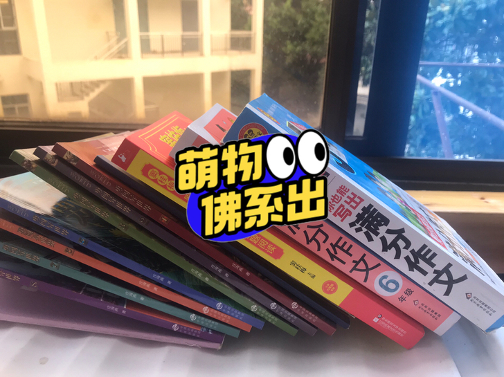 搬家整理孩子大量的课外读物，从幼儿园的绘本...
