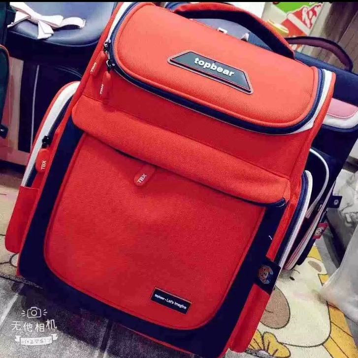 商场库存topbear，日本出口品质品牌书包