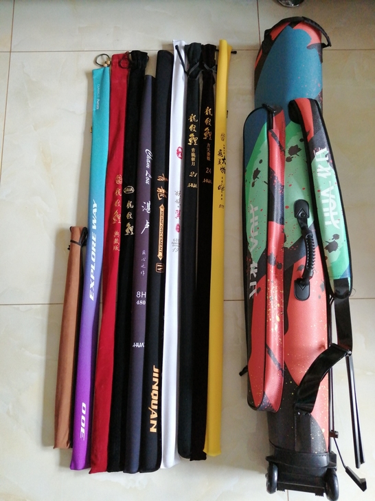 化氏龙纹鲤青龙偃月，6.3米，九成新，要的...