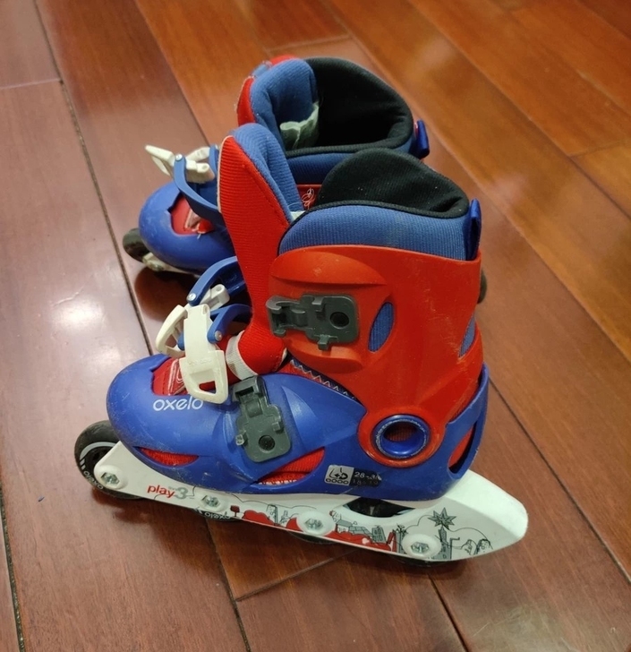 #迪卡侬#轮滑鞋,28-30欧码,适合脚长...