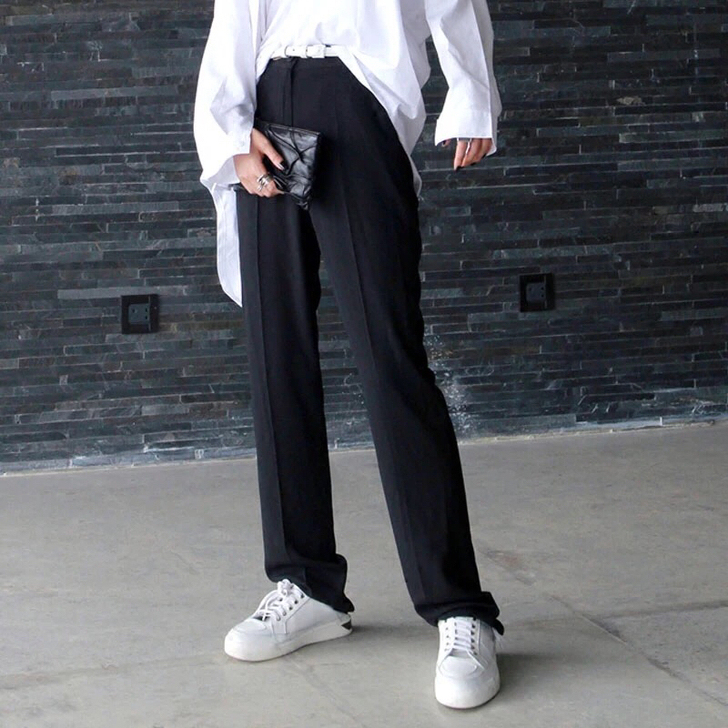 休闲直筒裤/女装修身正装裤/工作裤长裤售出...