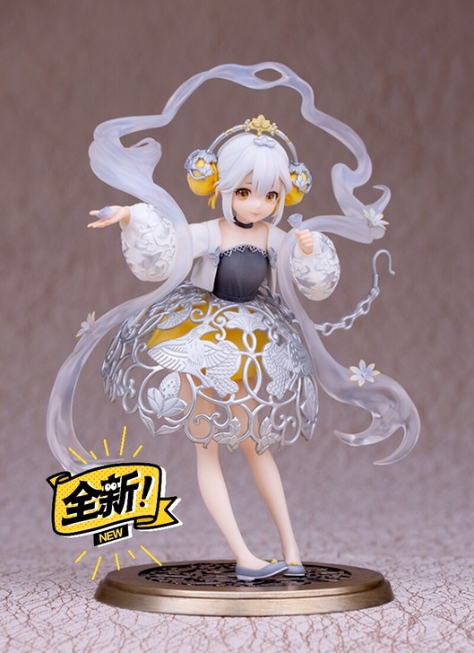 Myethos镜叔国家宝藏花鸟纹银香囊手办