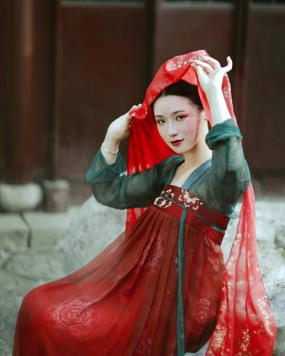 【包邮清仓】凤歌鸢齐胸襦裙汉服春夏秋冬女装...