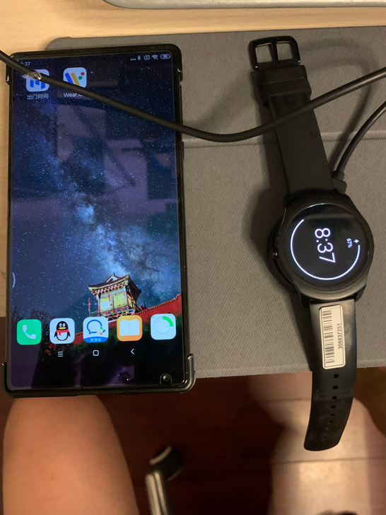 2019.4.24买，tiwatch2悦动...