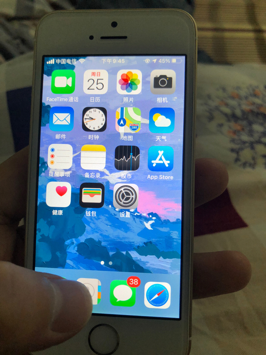iPhonese一代,土豪金色16g。戒网...