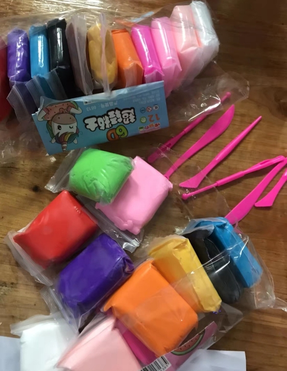 太空泥超轻粘土橡皮泥彩泥玩具无毒儿童手工d...