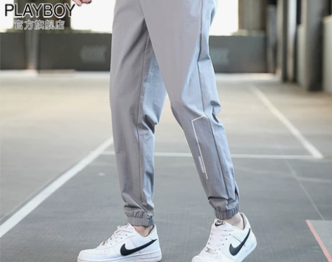 【国庆价】花花公子工装裤男秋冬季宽松潮牌束...
