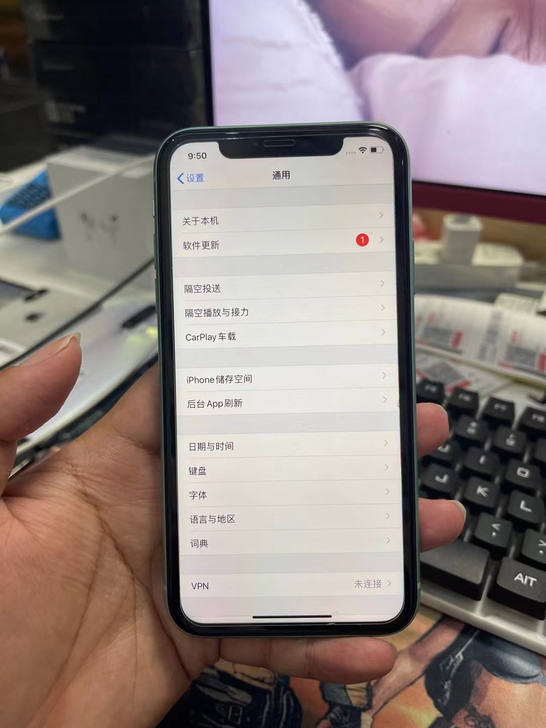 苹果11 128G 国行 绿色 保修期还有...