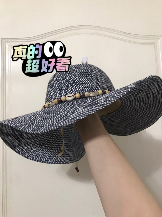 时尚气质太阳帽草帽沙滩帽女