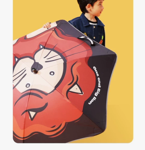 正版missrain儿童萌伴圆角伞，一共有...