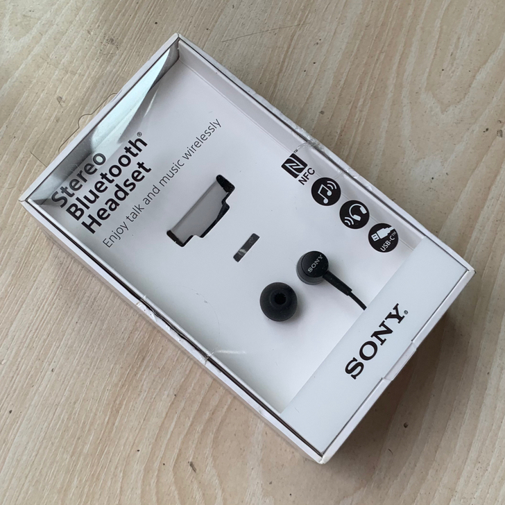 SONY SBH24配套耳机，全新仅拆封，...