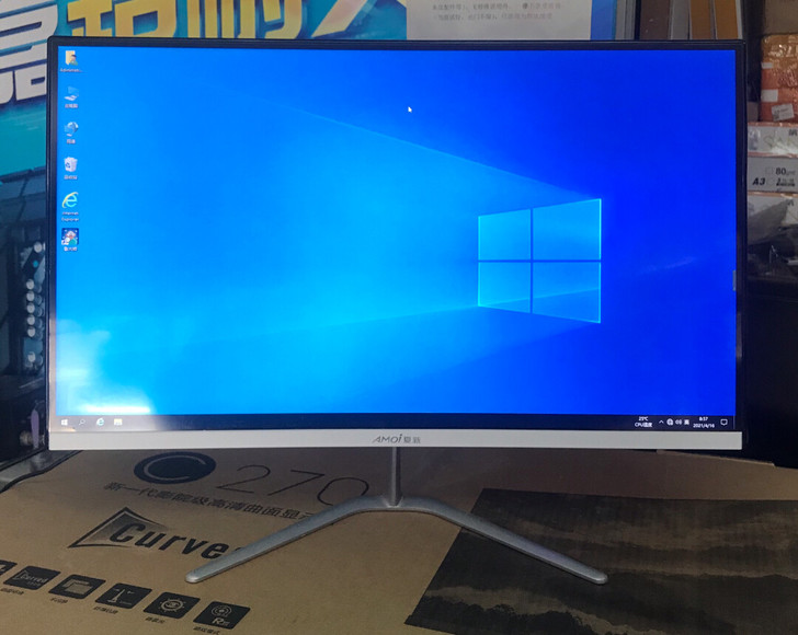 AMOI 夏新 22寸曲面显示器
