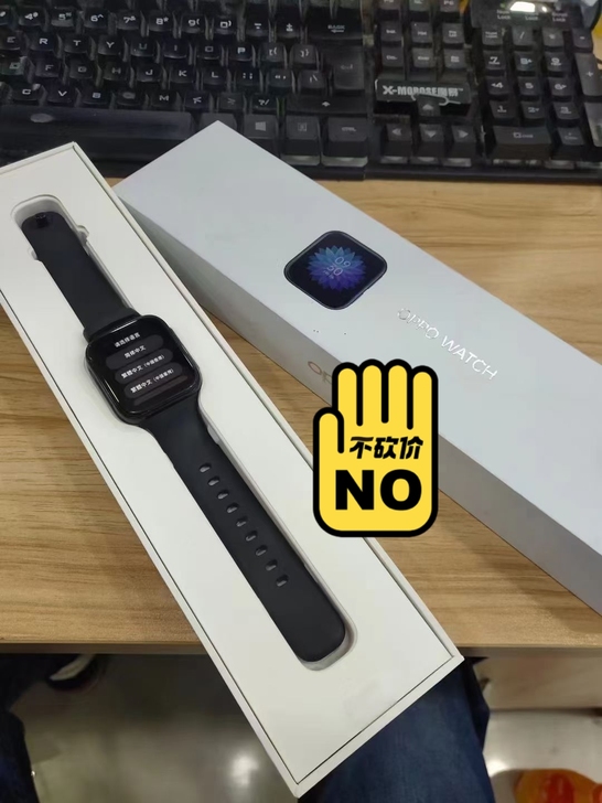 新收 oppo watch 41mm 黑色...
