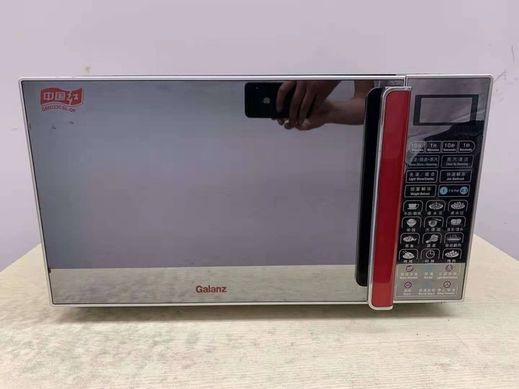 特价转让一台格兰仕微波炉，带转盘，不锈钢内...