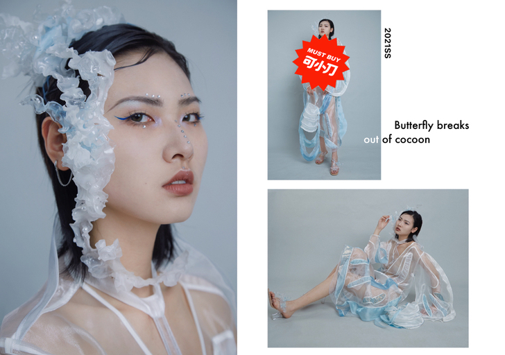 四套服装设计 创意服装 有效果图过程
