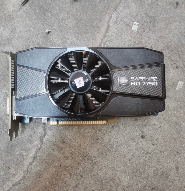 收 收 130收一张7750显卡～