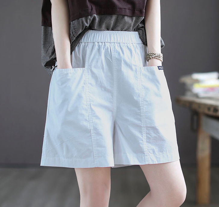 【清仓处理】新款包邮纯棉短裤女宽松显瘦裤子...