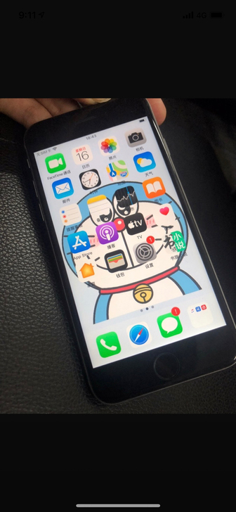 iPhone7 128G 无磕碰 看视频打...