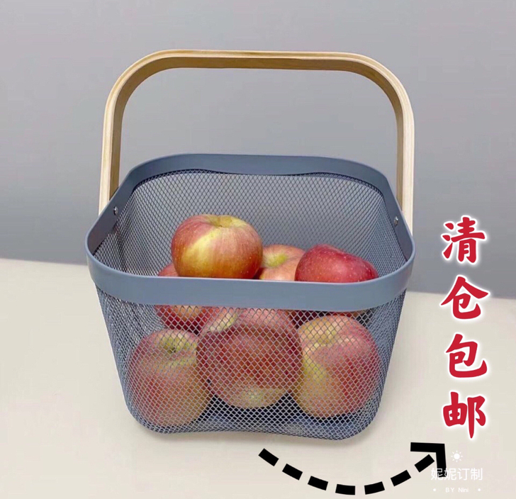 【底价清仓】宜家采购瑞沙托篮子 收纳整理置...