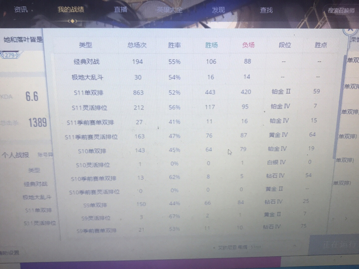 出售账号，lol，cf，各腾讯游戏都玩而且...