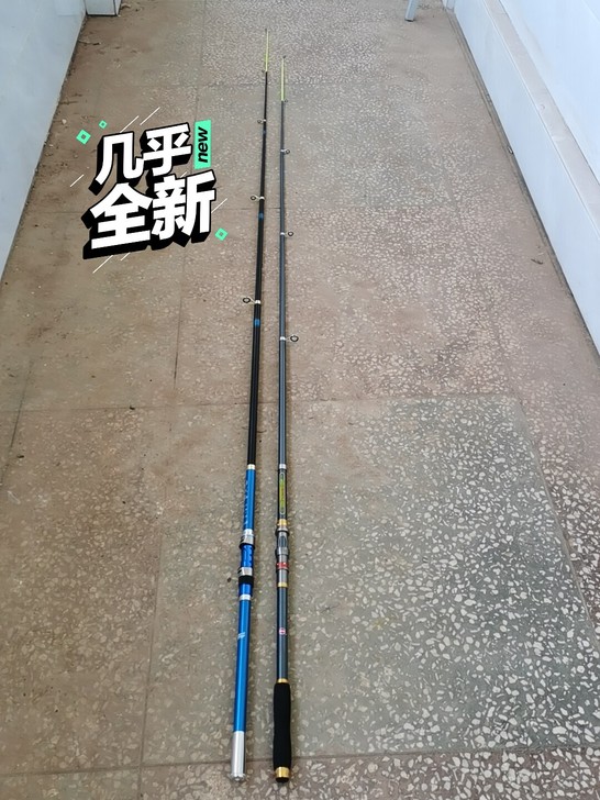 海杆两根，光威2.7，客友3.6，海明威纺...