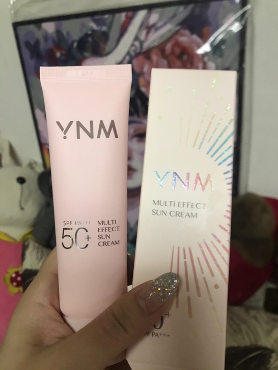 转让韩国ynm防晒乳50+全新正品官方防伪...