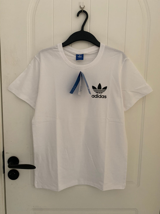 全新正品Adidas阿迪达斯短袖三叶草女休...