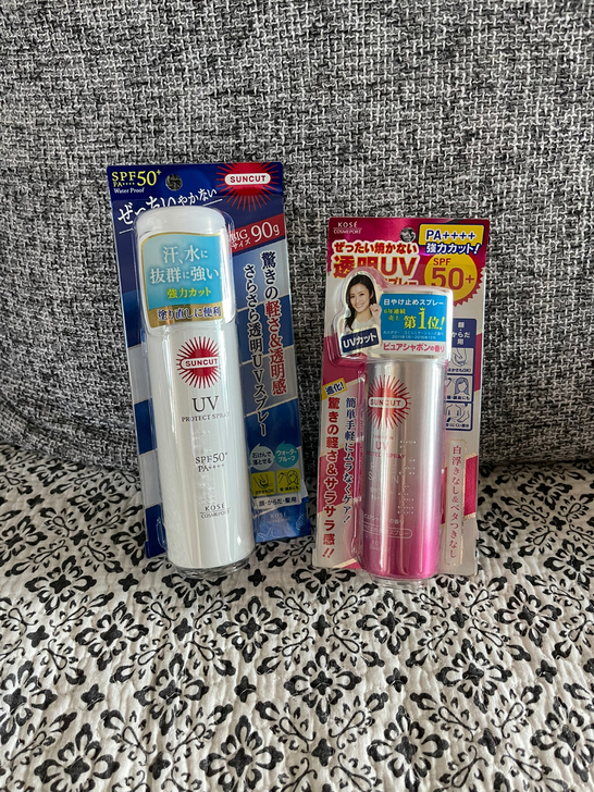 日本高丝SUNCUT防水防汗身体防晒喷雾