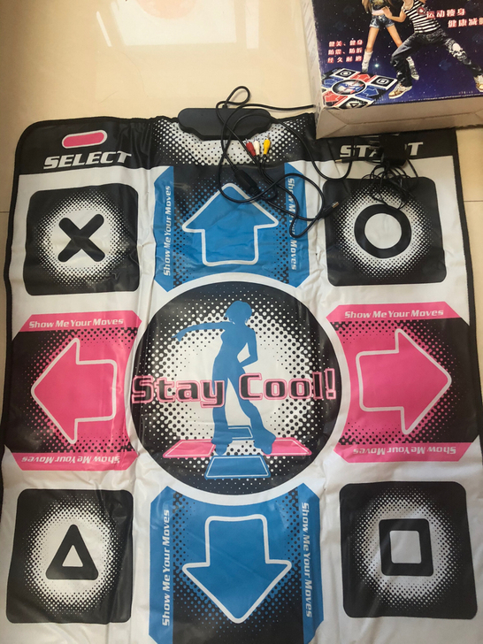 舞状元跳舞毯，电视电脑两用，专卖店购买，健...