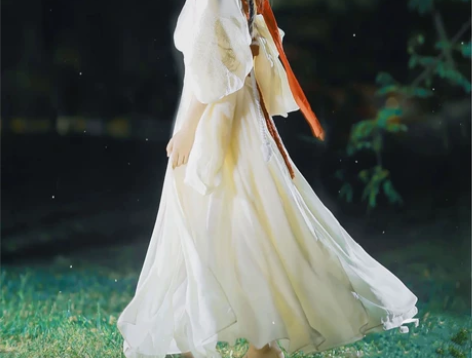 魏晋风改良汉服女中国风神明少女仙气飘逸薄款...