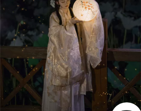 荣姬古装汉服春装女改良魏晋襦裙仙女飘逸清新...
