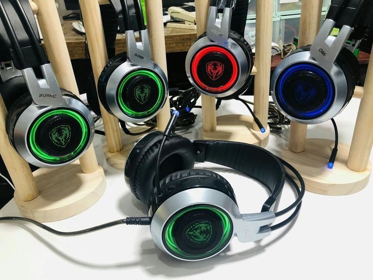 包邮l硕美科951头戴式耳机声道7.1声道...